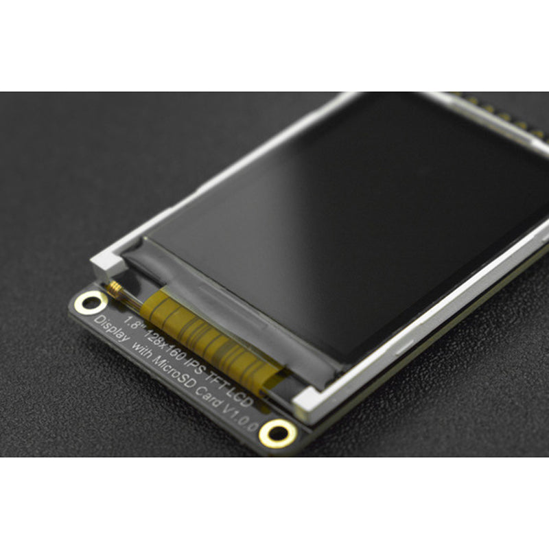 DFRobot Fermion 1.8in 128x160 IPS TFT LCD Display w/ MicroSD Card Slot (Breakout)