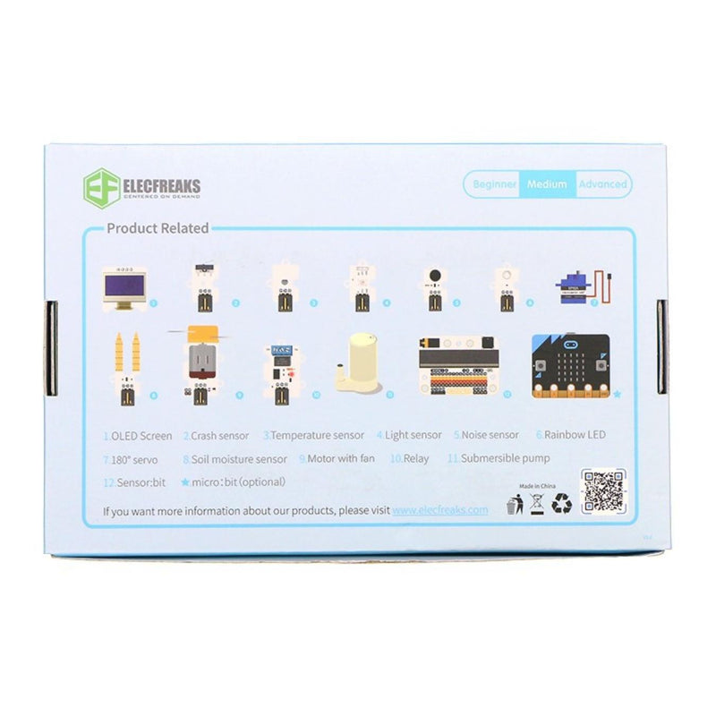 ElecFreaks micro:bit Smart Home Kit (w/ micro:bit v2 board)