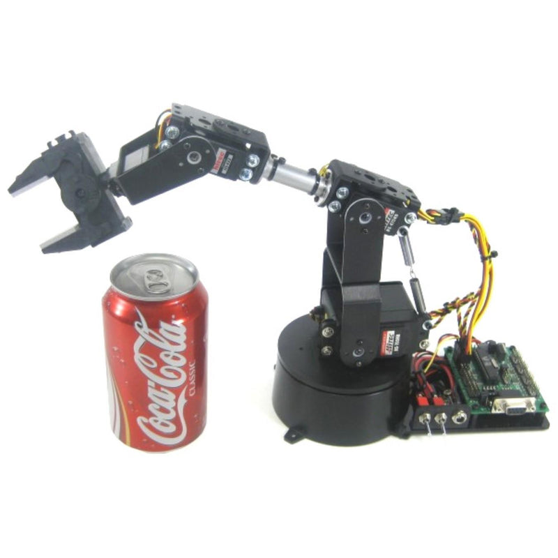 Lynxmotion AL5A 4 Degrees of Freedom Robotic Arm Combo Kit (BotBoarduino)