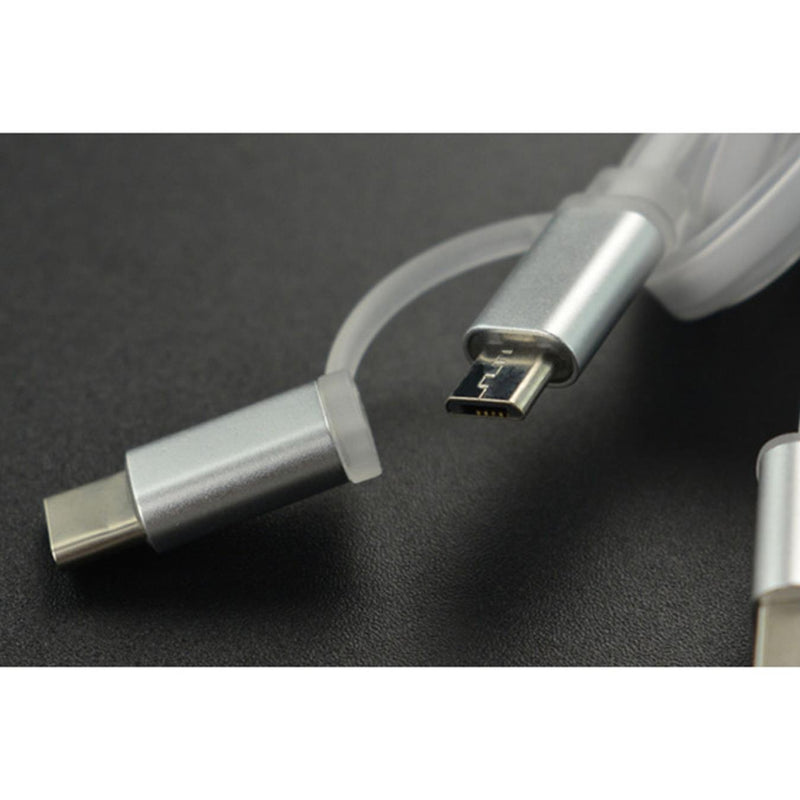 Micro 2-in-1 USB Cable Type C
