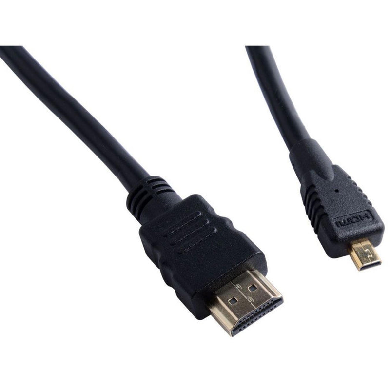 Micro HDMI to Standard HDMI Male Cable (1m)