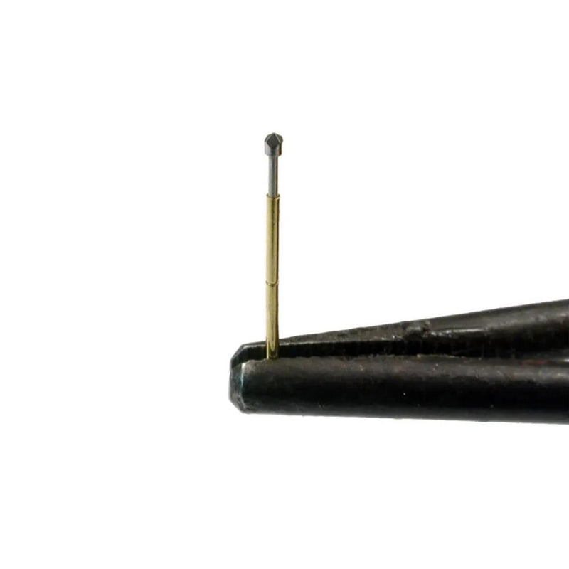 50-Series Push Pogo Pin - 4-Sided Point (16.4mm long)