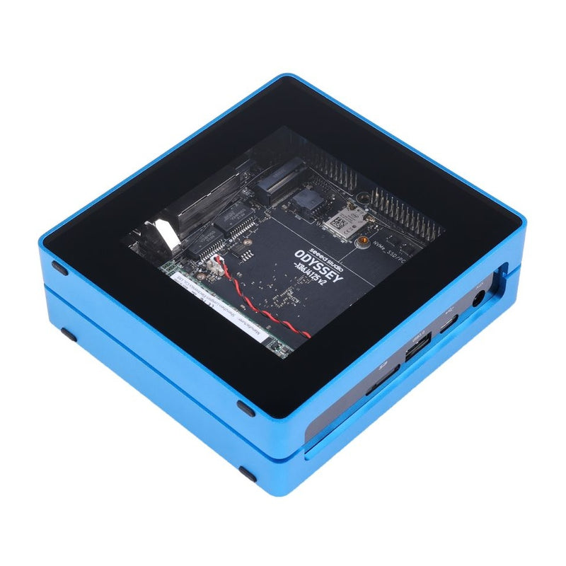 Seeedstudio ODYSSEY Blue Quad Core Celeron J4125 v2 Win11 Mini PC w/ 128GB SSD