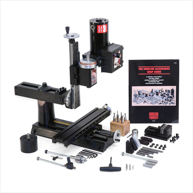 Sherline 14" Deluxe 8-Direction Tabletop Milling Machine Package A (mm) (EU)