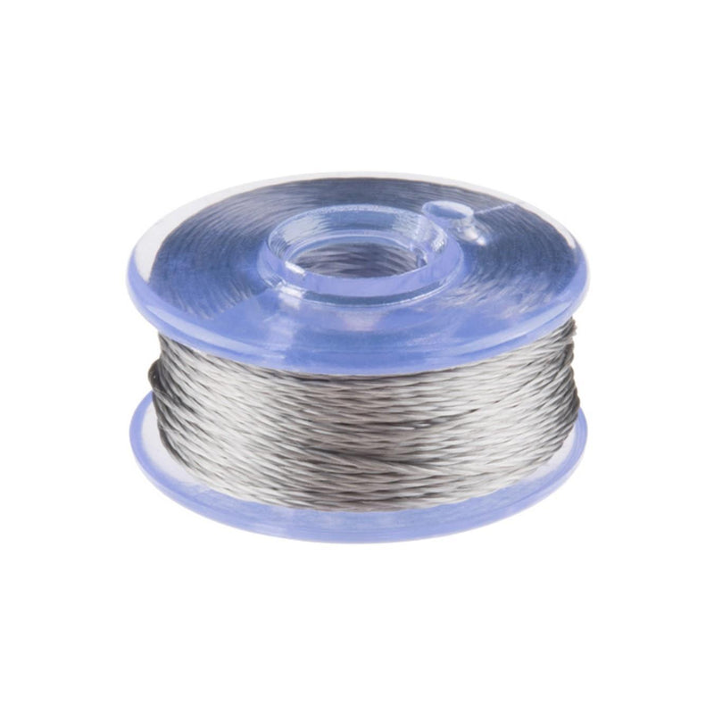 Smooth Conductive Stainless Steel Thread Bobbin - 12m