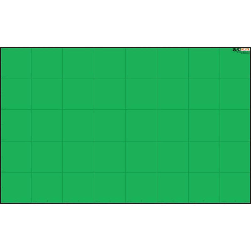 Wonder League Robotics Competition Grid Mat (Green Screen Version)